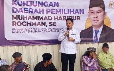 GUS HABIB GELAR RESES DI KECAMATAN MOJOANYAR, SERAP ASPIRASI MASYARAKAT