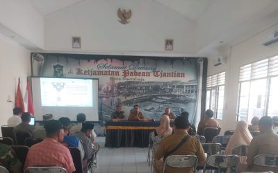 Rapat Koordinasi Menyambut Bulan Suci Ramadhan 1446 H Tahun 2025 Kecamatan Pabean Cantian.
