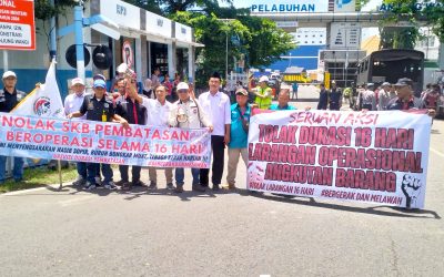 AKSI DAMAI PENOLAKAN SKB PEMBATASAN LEBARAN 2025 DI WILAYAH JAWA TIMUR